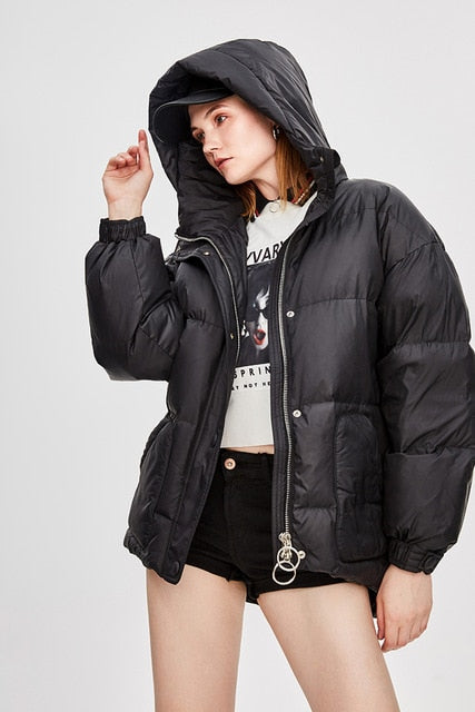 Heidi-Mode | Damen-Steppjacke mit Gürtel "Street Chic"
