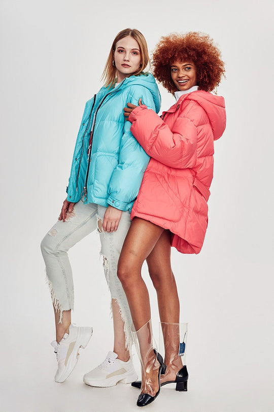 Heidi-Mode | Damen-Steppjacke mit Gürtel "Street Chic"