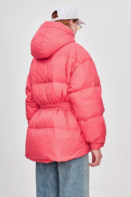 Heidi-Mode | Damen-Steppjacke mit Gürtel "Street Chic"