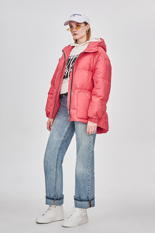 Heidi-Mode | Damen-Steppjacke mit Gürtel "Street Chic"