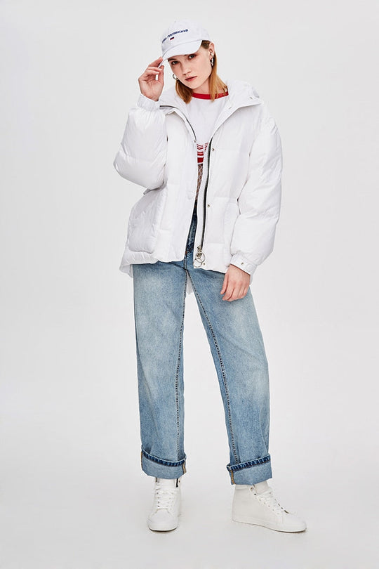 Heidi-Mode | Damen-Steppjacke mit Gürtel "Street Chic"