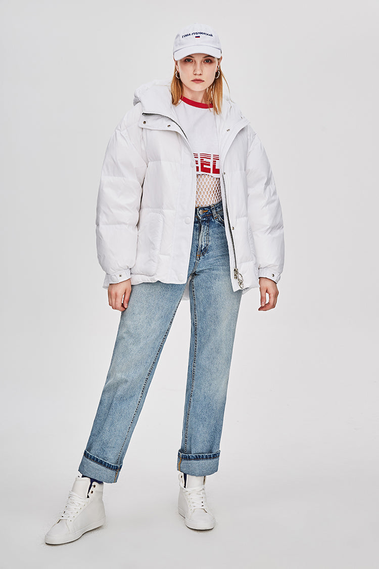 Heidi-Mode | Damen-Steppjacke mit Gürtel "Street Chic"