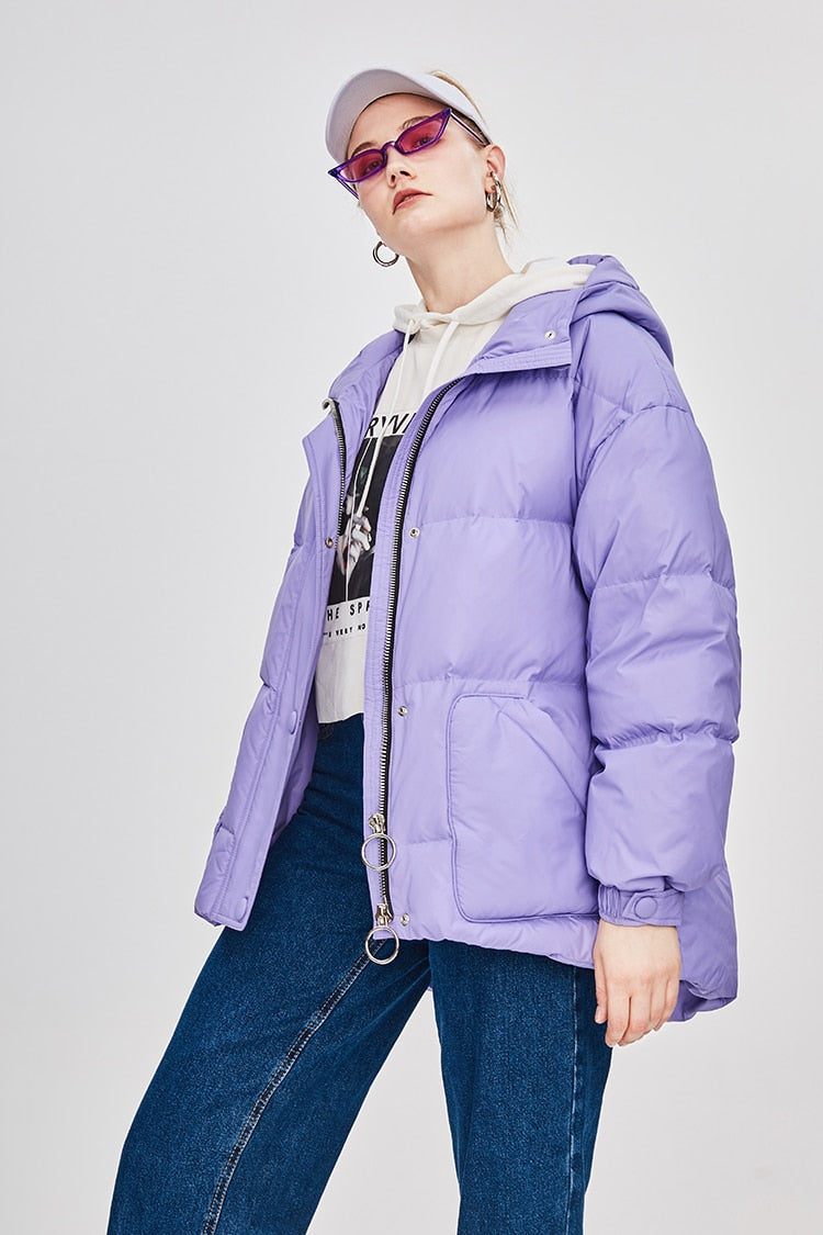 Heidi-Mode | Damen-Steppjacke mit Gürtel "Street Chic"