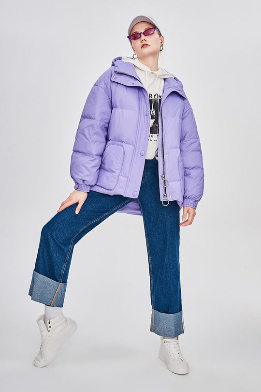 Heidi-Mode | Damen-Steppjacke mit Gürtel "Street Chic"