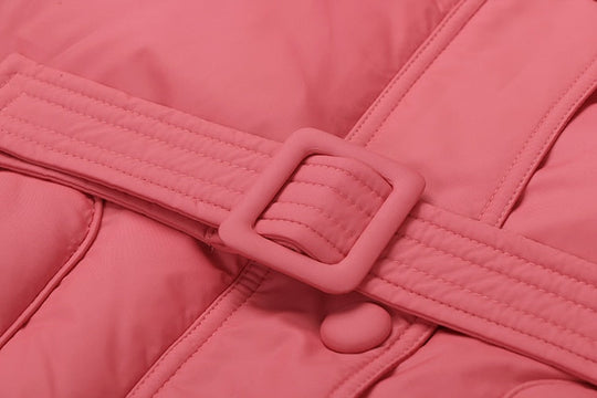 Heidi-Mode | Damen-Steppjacke mit Gürtel "Street Chic"