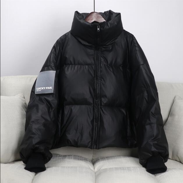 Heidi-Mode | Lucky Five Metallic Urban Oversize Jacke