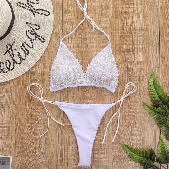 Heidi-Mode | Halter Mini Bikini Badeanzug