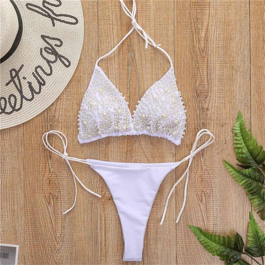 Heidi-Mode | Halter Mini Bikini Badeanzug