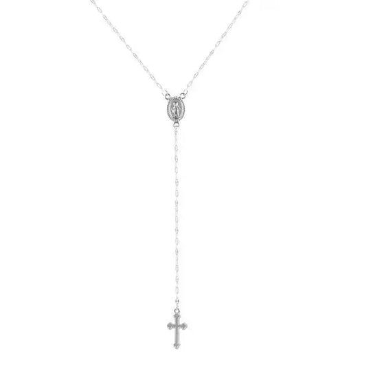 Heidi-Mode | Elegante Rosenkranz Kette für Damen