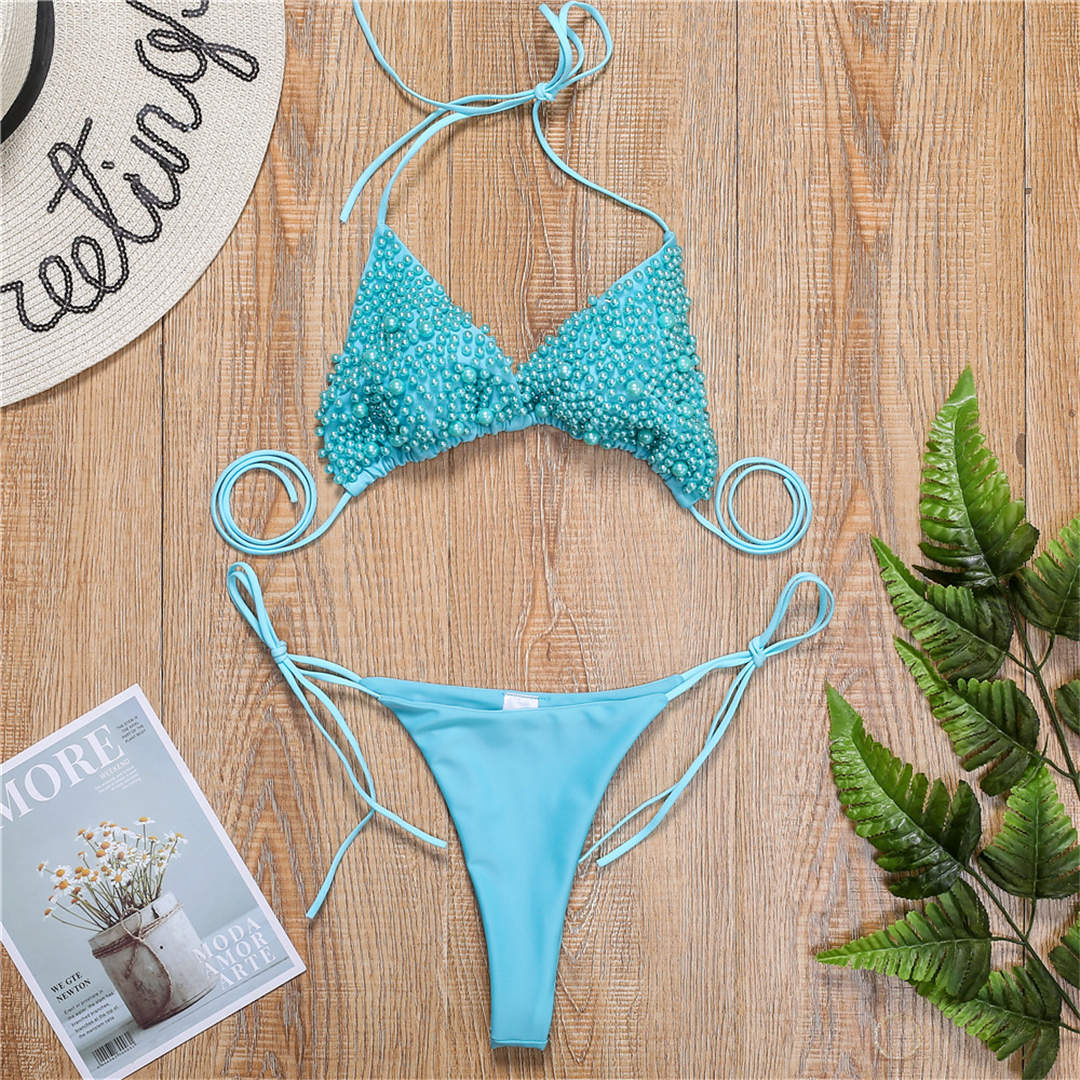 Heidi-Mode | Halter Mini Bikini Badeanzug