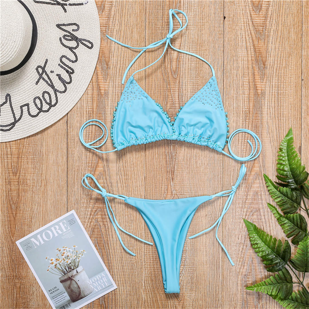 Heidi-Mode | Halter Mini Bikini Badeanzug
