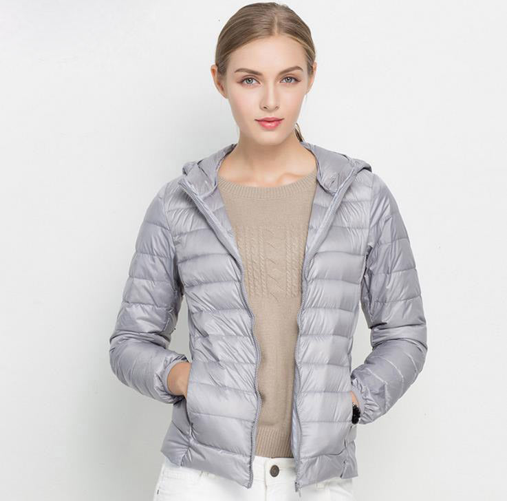 Heidi-Mode | Daunenjacke mit Kapuze Damen