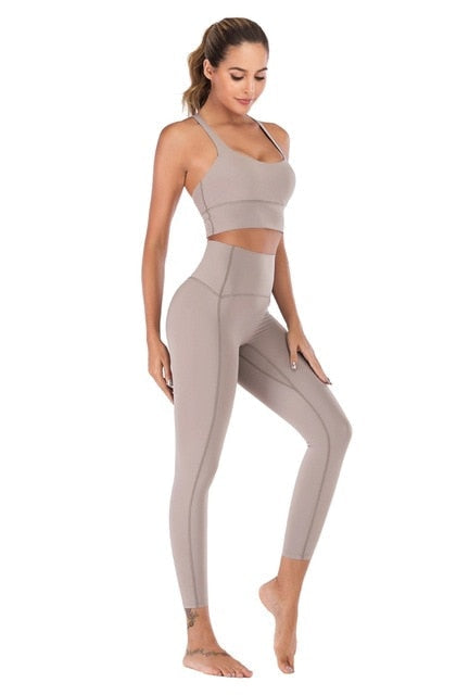 Heidi-Mode | Nakedfeel Yoga Satz Yoga Leggings Satz