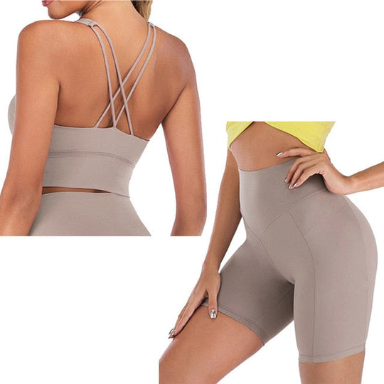 Heidi-Mode | Nakedfeel Yoga Satz Yoga Leggings Satz