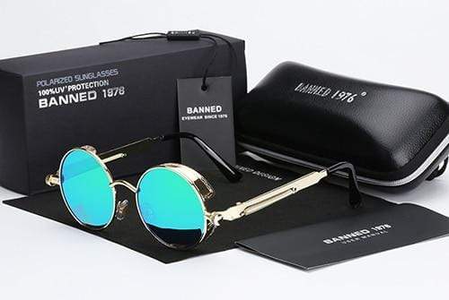 Heidi-Mode | Polarisierte Steampunk-Sonnenbrille