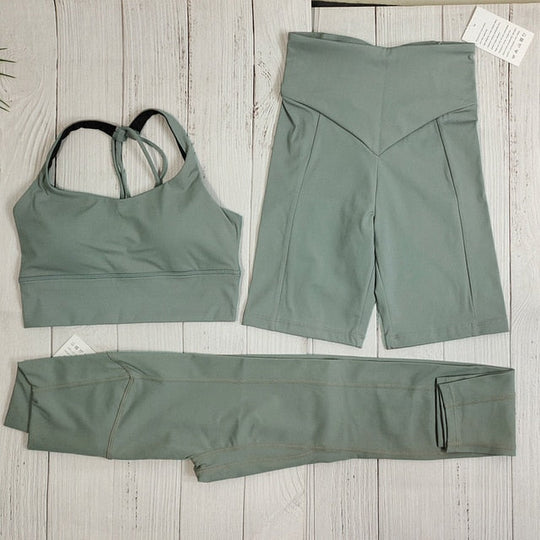 Heidi-Mode | Nakedfeel Yoga Satz Yoga Leggings Satz