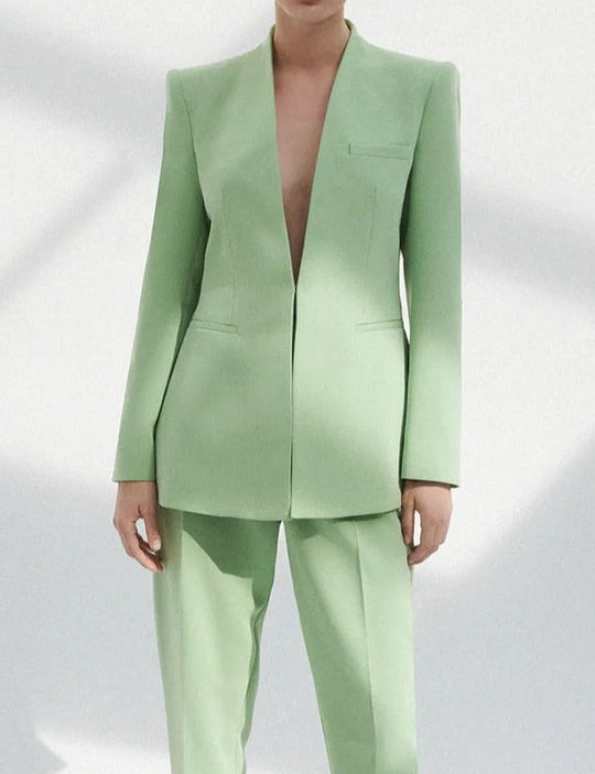 Heidi-Mode | Blazer - Damen - Stilvolles Set aus Hochwertigem Stoff mit Perfektem Sitz