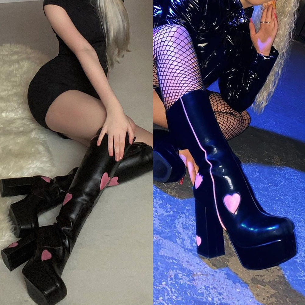 Heidi-Mode | Wadenhohe Stiefel