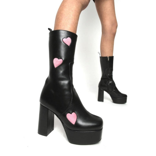 Heidi-Mode | Wadenhohe Stiefel