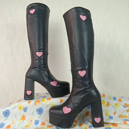 Heidi-Mode | Wadenhohe Stiefel
