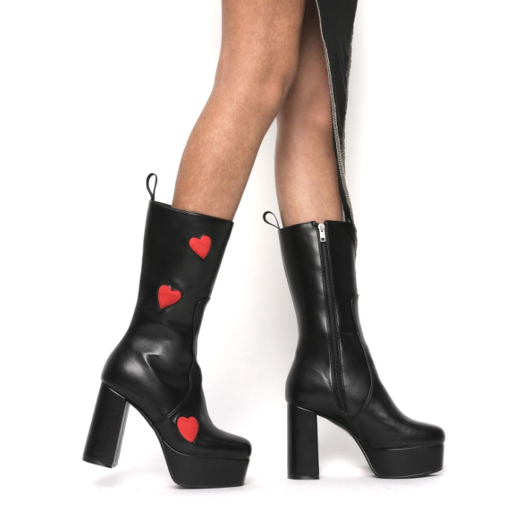 Heidi-Mode | Wadenhohe Stiefel