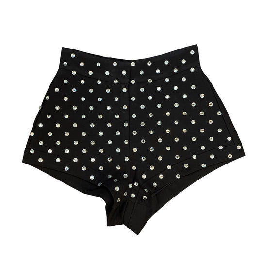 Heidi-Mode | High Waist Diamonds Shorts