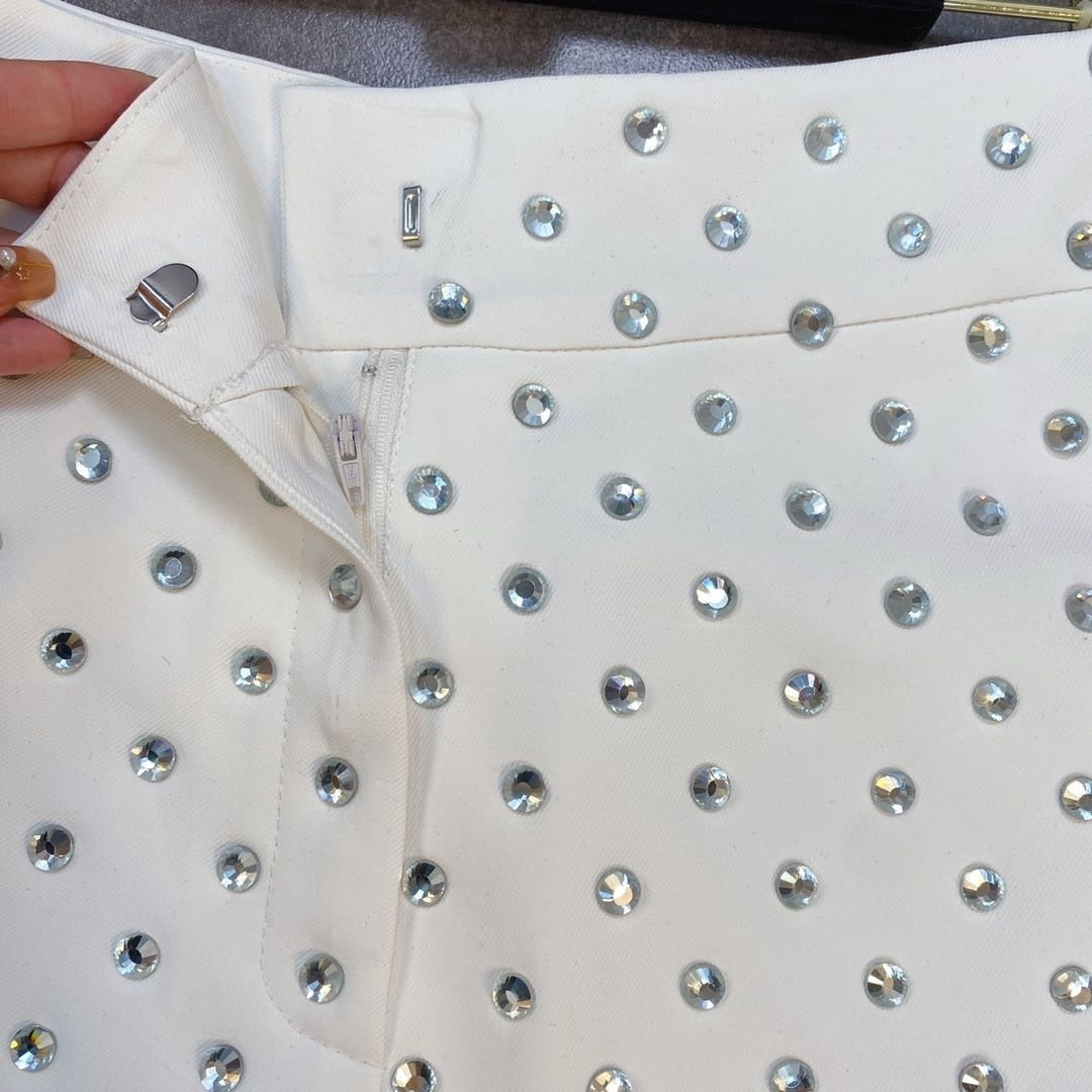 Heidi-Mode | High Waist Diamonds Shorts