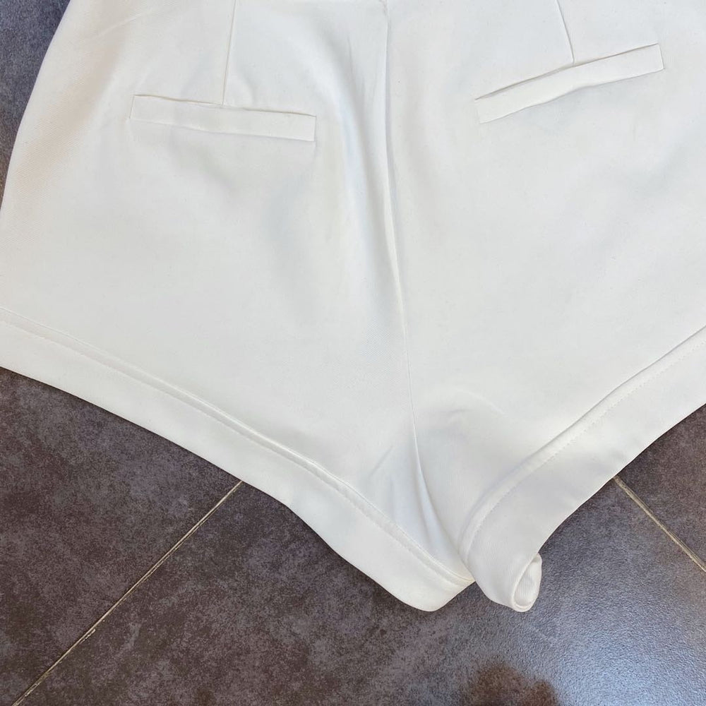 Heidi-Mode | High Waist Diamonds Shorts
