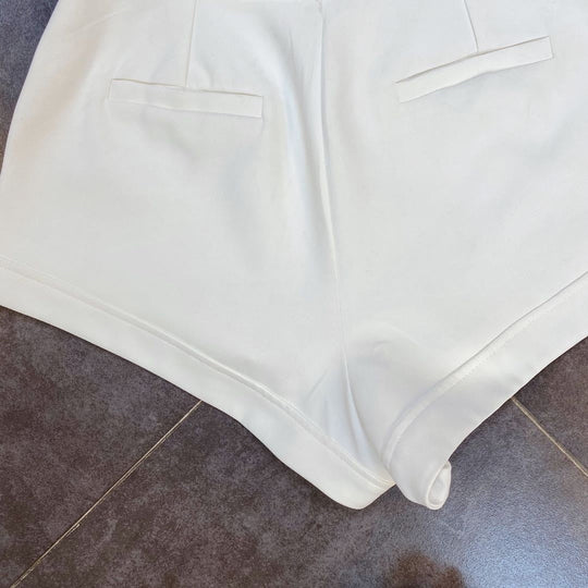Heidi-Mode | High Waist Diamonds Shorts