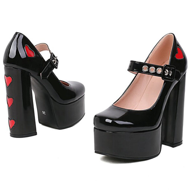 Heidi-Mode | Marry Janes Pumps