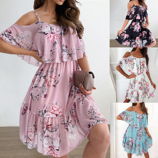 Heidi-Mode | Boho Kleid Weiß Sommer