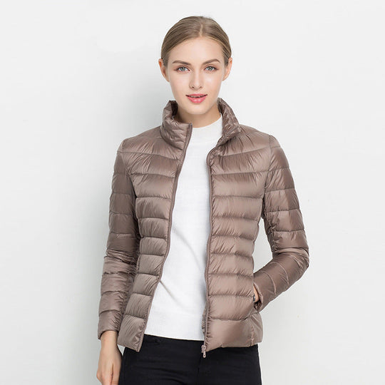 Heidi-Mode | Elegante Leichtgewicht Daunenjacke Damen