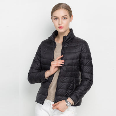 Heidi-Mode | Elegante Leichtgewicht Daunenjacke Damen