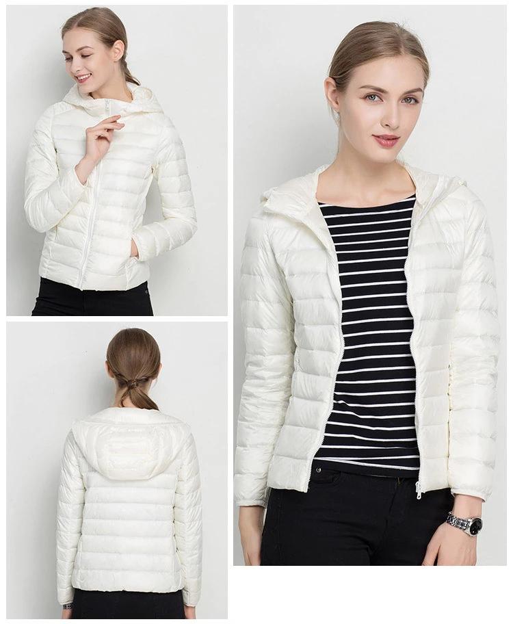 Heidi-Mode | Daunenjacke mit Kapuze Damen