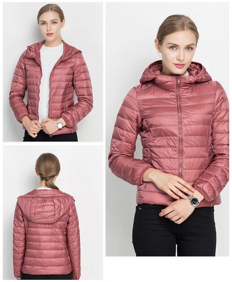 Heidi-Mode | Daunenjacke mit Kapuze Damen