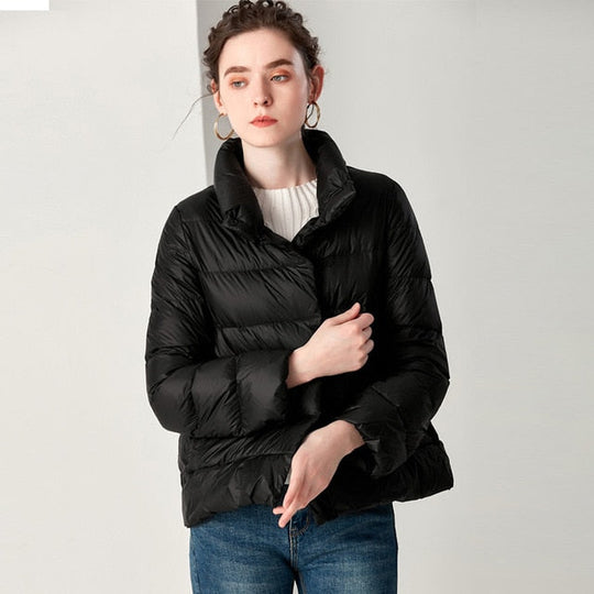Heidi-Mode | Elegante Daunenjacke Ultra Light Down Plus