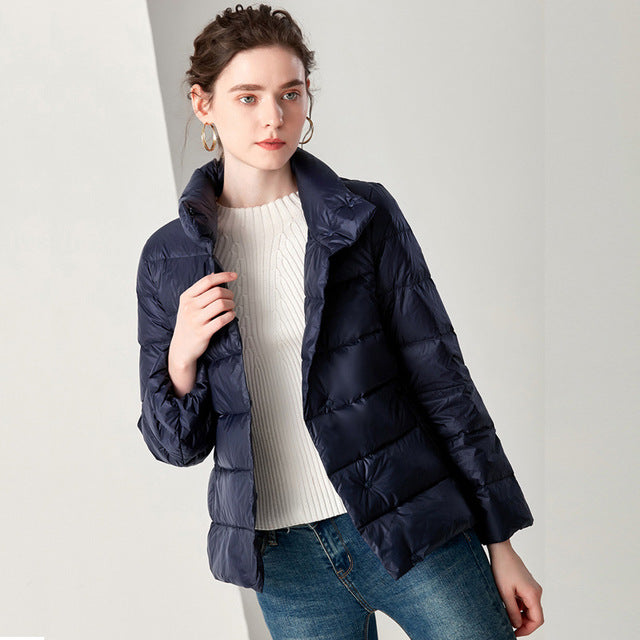 Heidi-Mode | Elegante Daunenjacke Ultra Light Down Plus