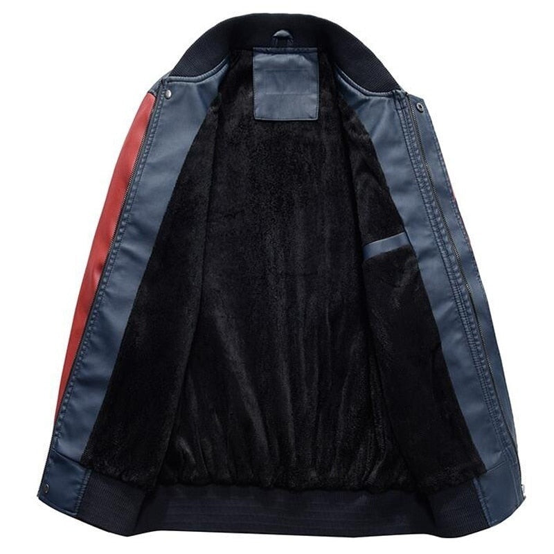 Heidi-Mode | Leder Baseballjacke Im Amerikanischen Stil