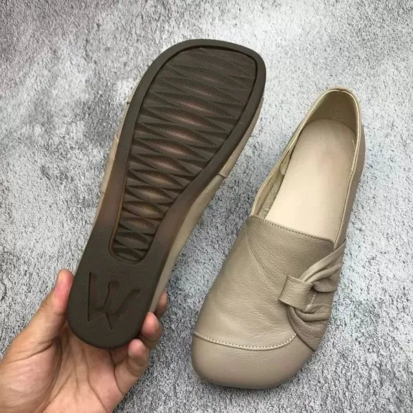 Heidi-Mode | Weiche und Rutschfeste Lederschuhe für Damen