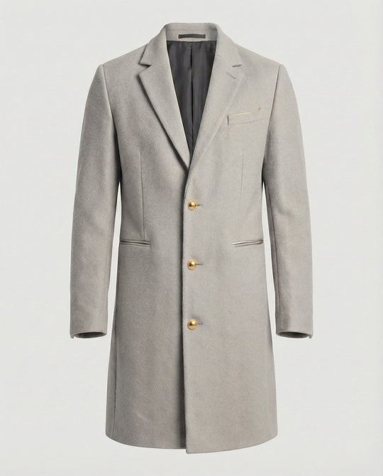 Heidi-Mode | Eleganter Wolltrenchcoat für Männer