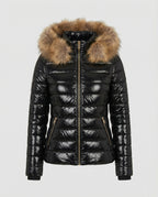 Heidi-Mode | Damen Pelzkapuzen-Puffermantel - Winter 2024