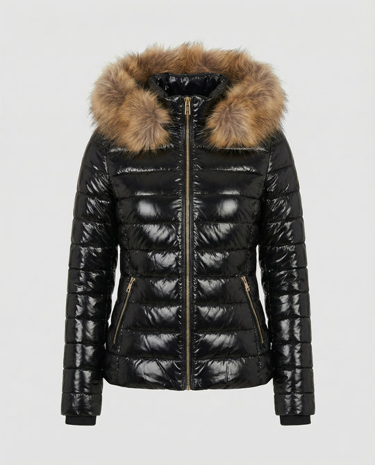 Heidi | Damen Pelzkapuzen-Puffermantel - Winter 2024