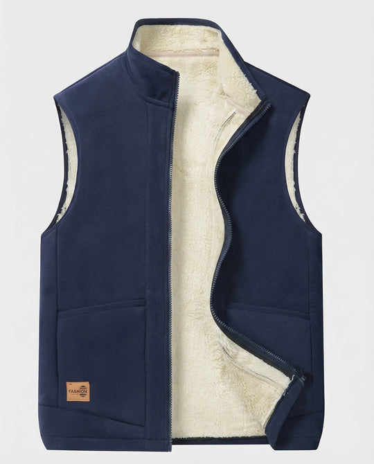 Gefütterte Winterweste Herren