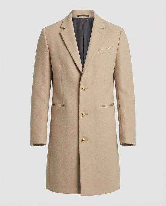 Heidi-Mode | Eleganter Wolltrenchcoat für Männer