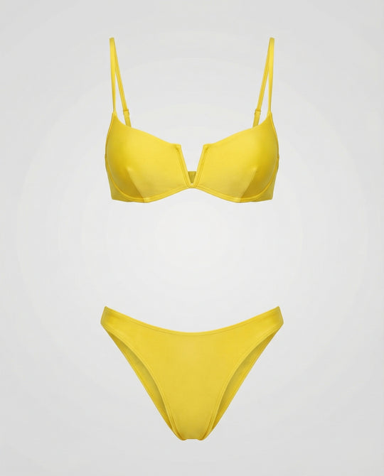 Heidi-Mode | Push-Up-Bikini Brasilianischer Stil für Damen