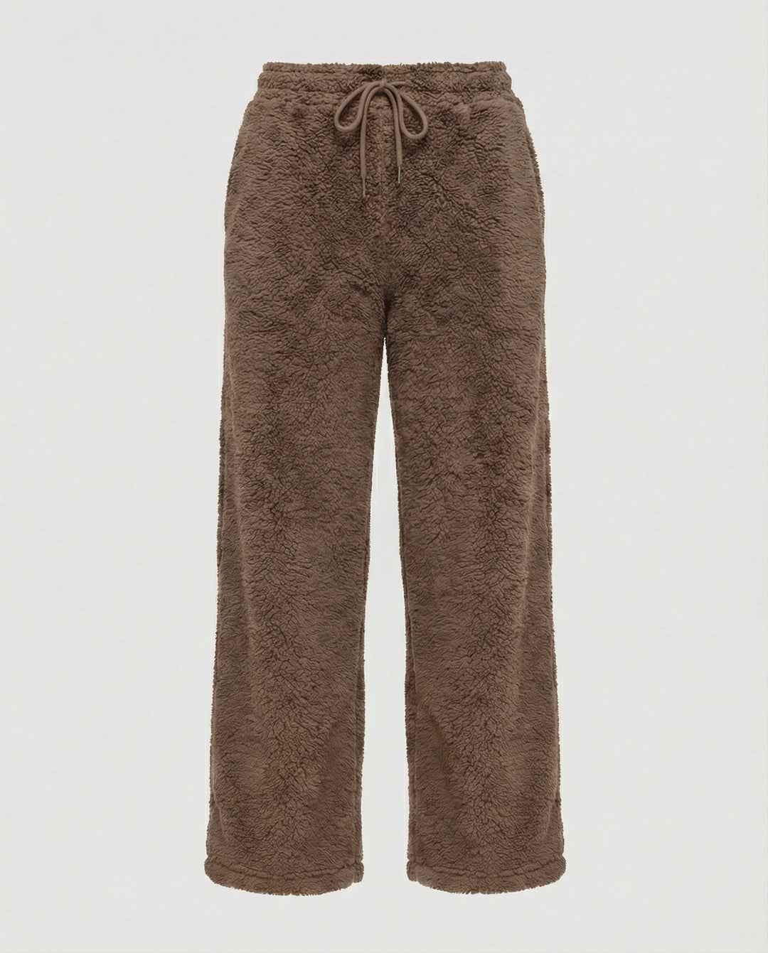 Damen kuschelige Fleece-Hose mit weitem Schnitt Heidi-Mode