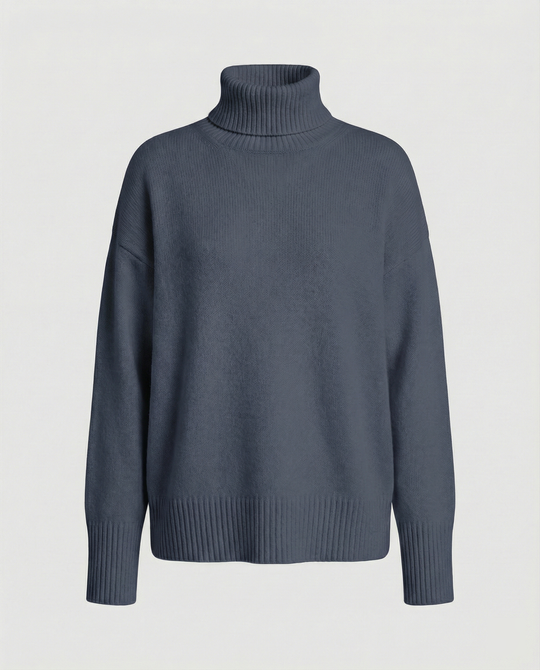 Damen kuscheliger Rollkragenpullover Heidi-Mode