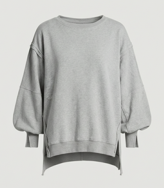 Freizeitkleidung Damen Oversize Sweatshirt