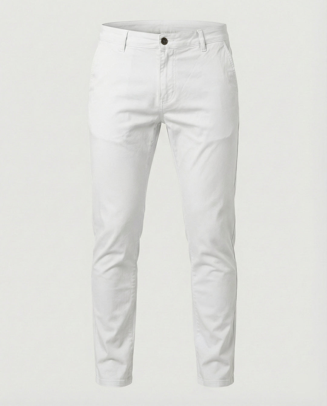 Herren Chinohose Slim Fit mit Elastikbund