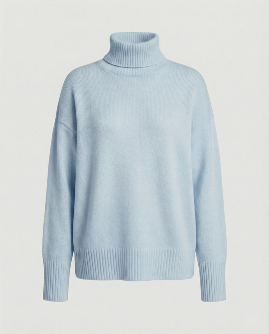 Damen kuscheliger Rollkragenpullover Heidi-Mode
